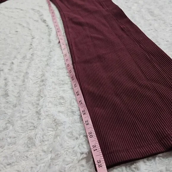 Athleta x Alicia Keys Small Goddess Bodysuit Red Spiced Jumpsuit Womens 450639 - Picture 8 of 11